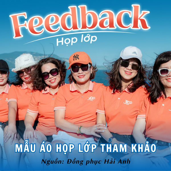 Mẫu áo họp lớp tham khảo 
