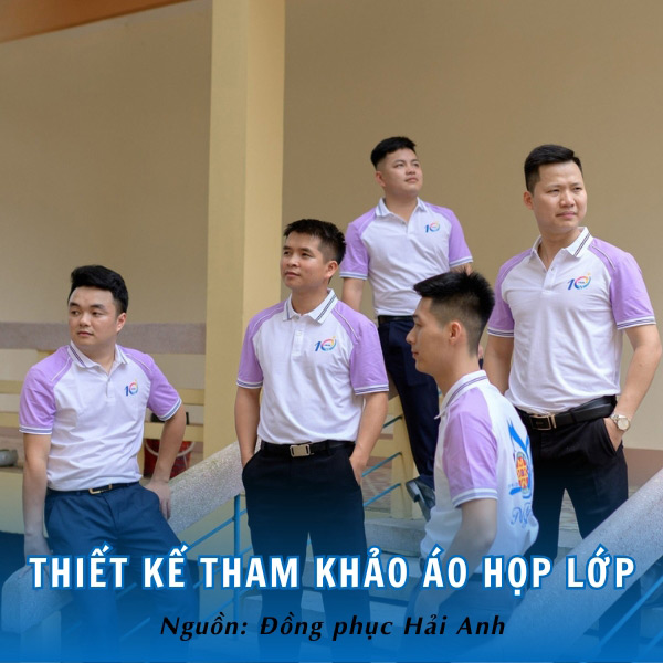 Thiết kế tham khảo áo họp lớp thịnh hành nhất hiện nay 