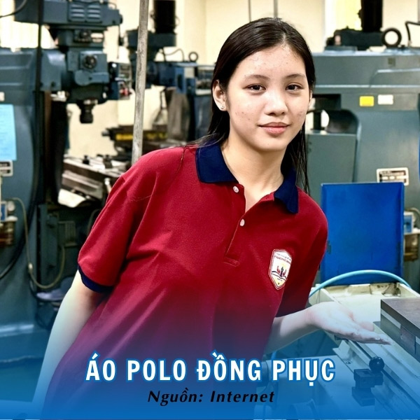 Áo polo đồng phục trường THPT Phùng Khắc Khoan ấn tượng, chỉn chu
