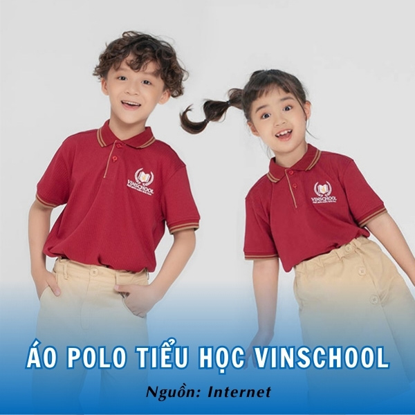 Áo polo Tiểu học Vinschool ấn tượng, năng động 