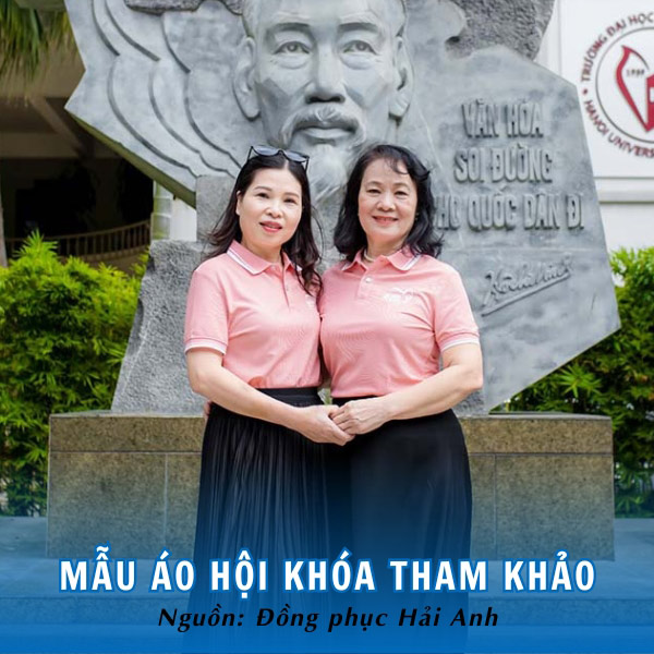 Mẫu áo hội khóa tham khảo thịnh hành nhất hiện nay của Đồng phục Hải Anh