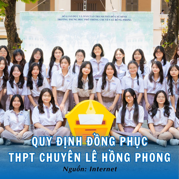 Quy định đồng phục THPT chuyên Lê Hồng Phong 