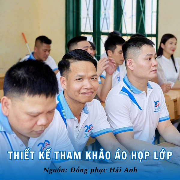 Thiết kế tham khảo áo họp lớp thịnh hành nhất hiện nay 