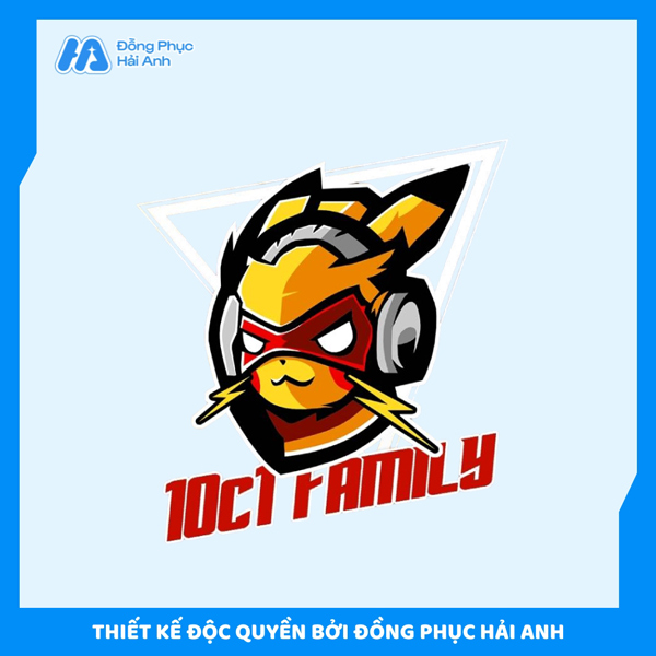 Thiết kế logo 10C1 siêu cool ngầu