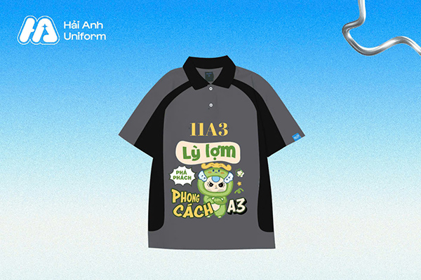 Thiết kế logo lớp 11A3 với slogan nổi bật