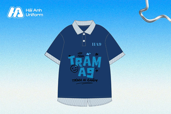 Logo lớp 11A9 phong cách trẻ trung, năng động