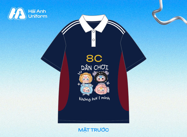 Mẫu logo “Lớp mình chất” đáng yêu, vui nhộn