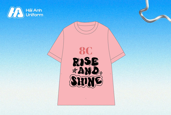 Thiết kế logo đồng phục “Rise and Shine”
