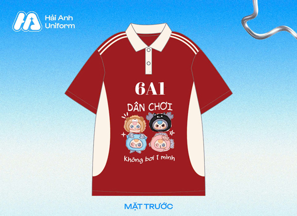Mẫu logo 6A1 “dân chơi không bơi một mình”