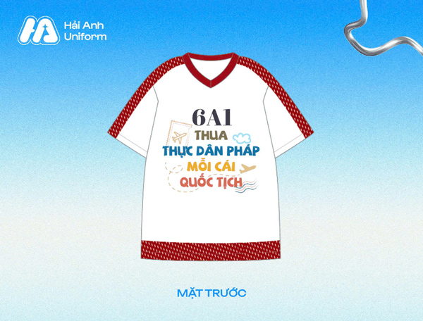 Mẫu logo lớp 6A1 đẹp, hài hước