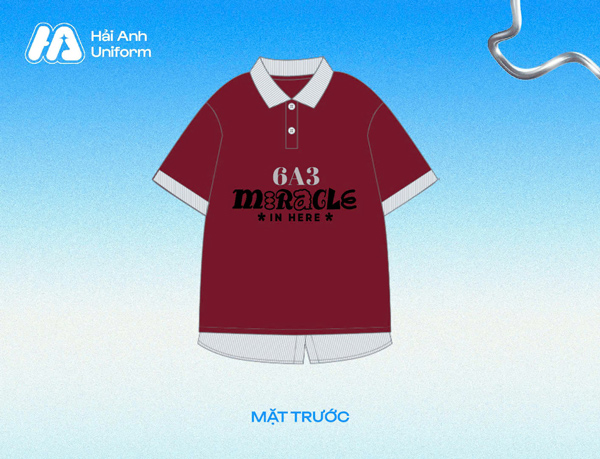 Mẫu logo lớp 6A3 đẹp, ý nghĩa