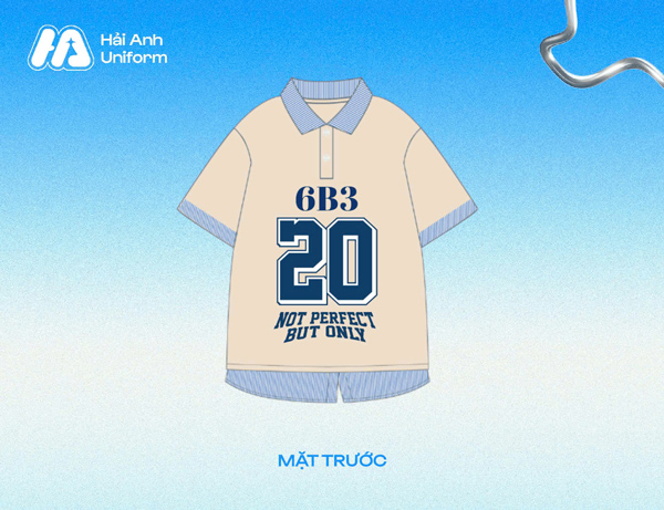 Logo lớp 6B3 độc đáo, ấn tượng