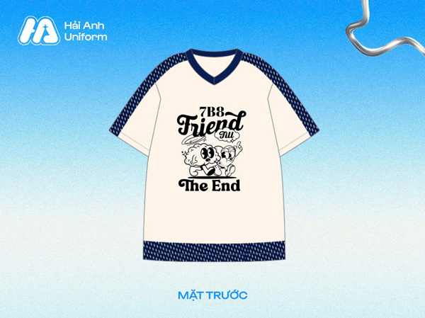 Logo lớp 7B8 “Friend till the end”