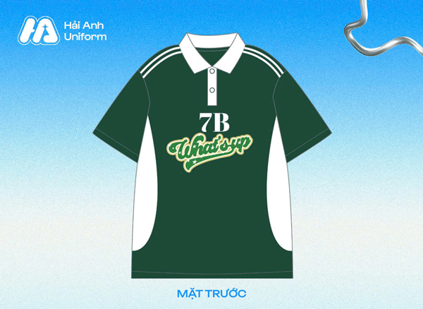 Logo lớp 7B năng động, trẻ trung