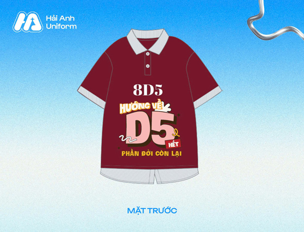 Thiết kế logo lớp 8D5