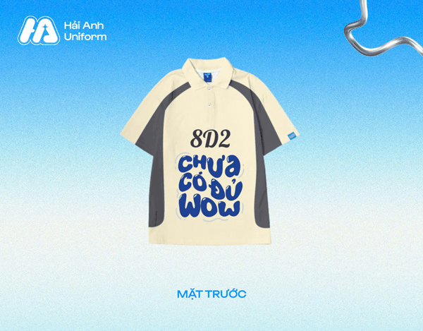 Mẫu logo lớp 8D2 độc đáo, sáng tạo