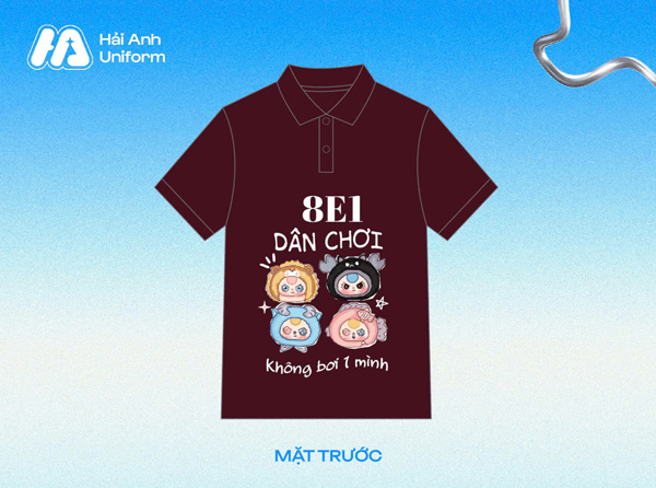 Thiết kế logo 8E1 “Dân chơi không bơi một mình”