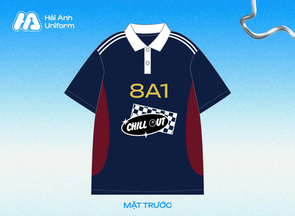 Thiết kế logo 8A1 tươi trẻ, phóng khoáng