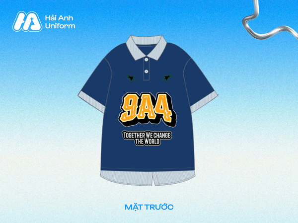 Mẫu logo lớp 9A4 độc đáo