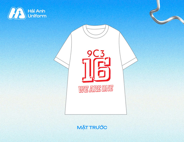 Logo lớp đẹp, ấn tượng với thông điệp “‘we are one”