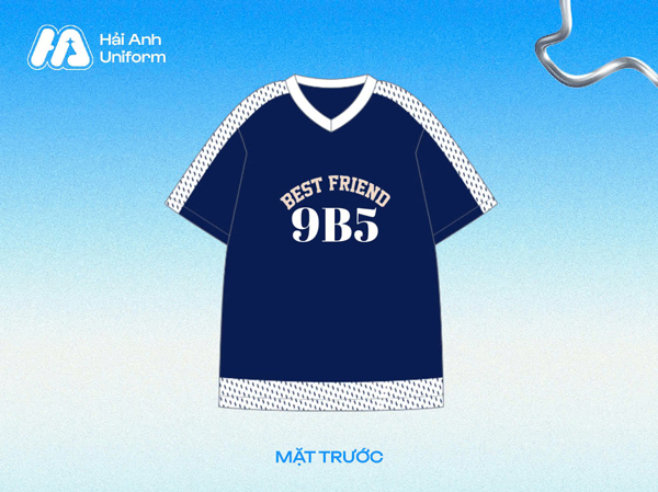Logo lớp 9B5 “best friend”