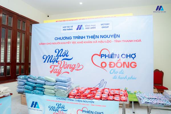 “Phiên chợ 0 đồng” dành cho các hoàn cảnh khó khăn của xã Hậu Lộc