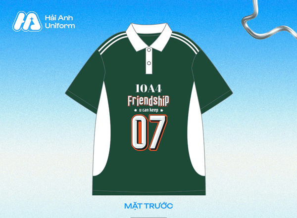 Logo lớp 10A4 “friendship u can keep”