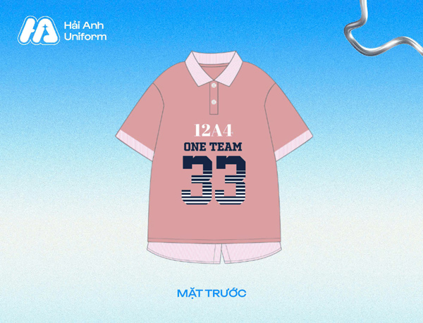 Logo lớp 12A4 năng động, cá tính