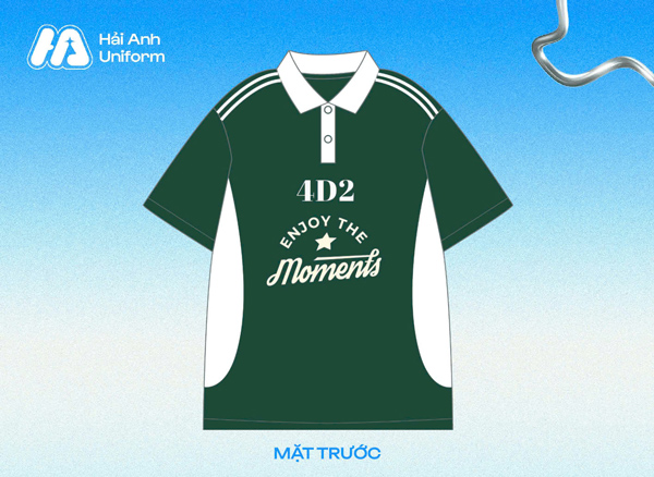 Logo lớp 4D2 dễ thương, đáng yêu