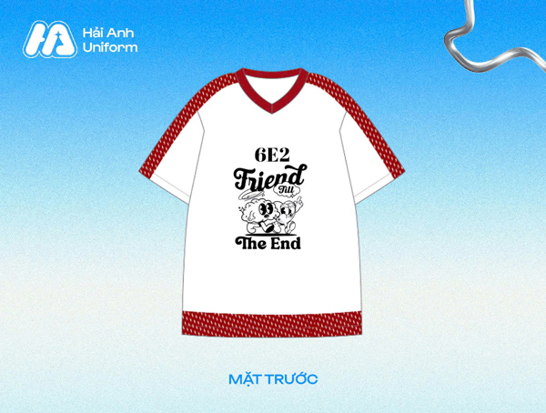 Logo lớp 6E2 “friend till the end”