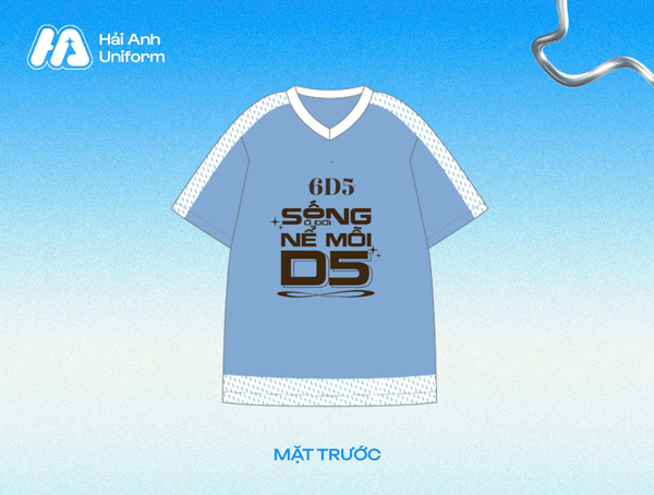 Logo lớp 6D5 cá tính, bắt trend