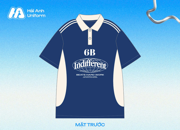 Logo lớp 6B “indifferent"