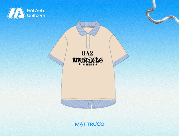 Logo lớp 8A2 “miracle in here”