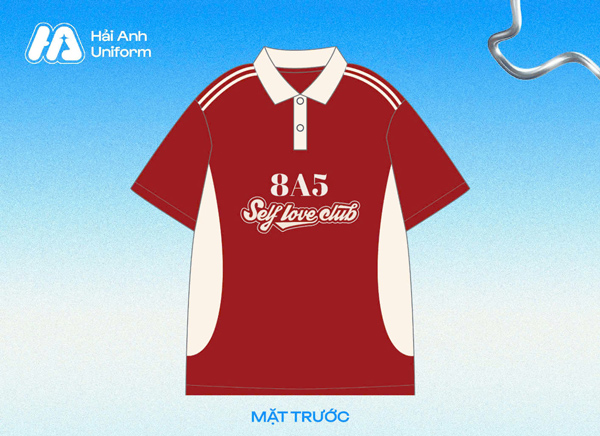 Logo lớp 8A5 “self love club”