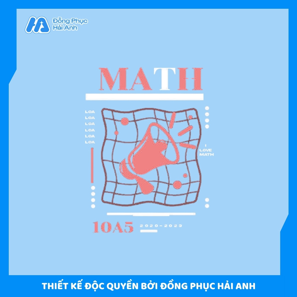 Logo lớp 10A5 dành cho “dân chuyên” Toán