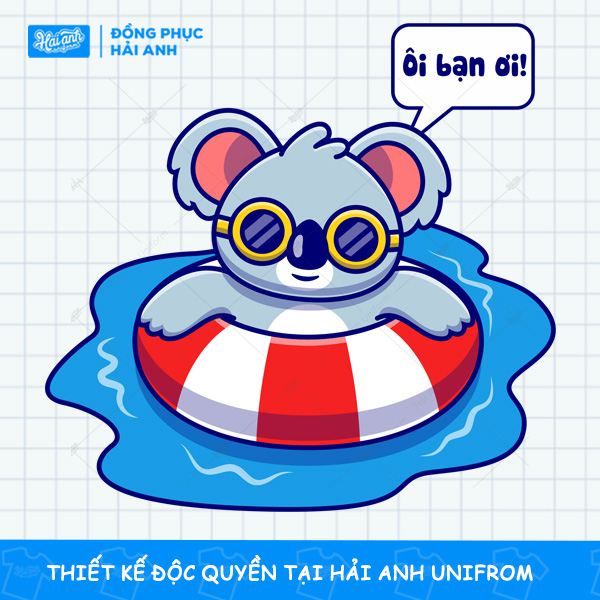 Mẫu Hình In Đáng Yêu Nhân Vật Hoạt Hình Ôi Bạn Ơi
