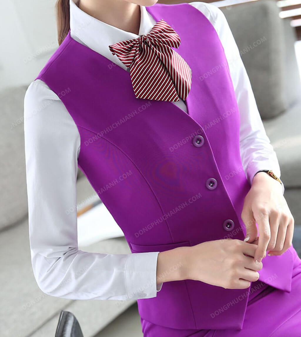 Đồng Phục Áo Gile Nữ Công Sở 17