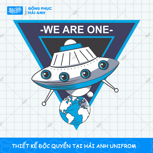 Mẫu Hình In Vũ Trụ – Phi Hành Gia Đĩa Bay We Are One