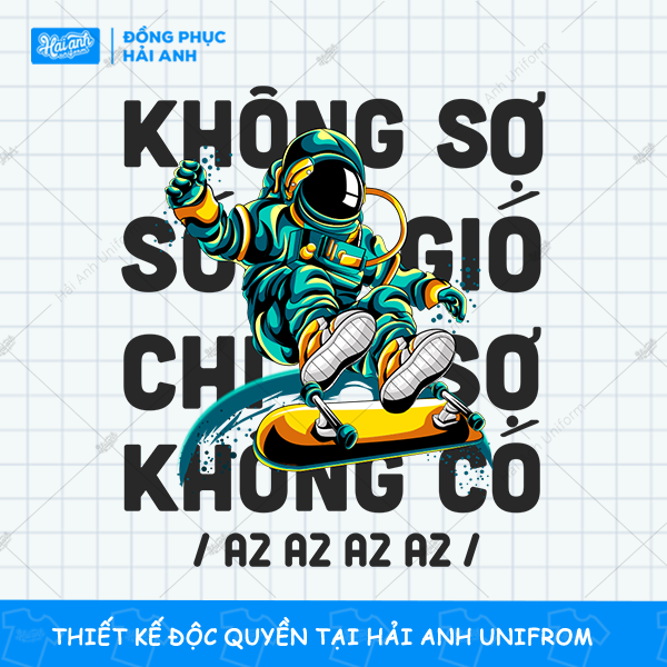 Mẫu Hình In Vũ Trụ – Phi Hành Gia Không Sợ Sóng Gió A2