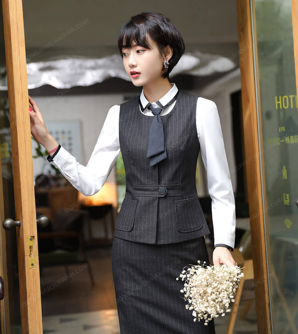 Đồng Phục Áo Gile Nữ Công Sở 36