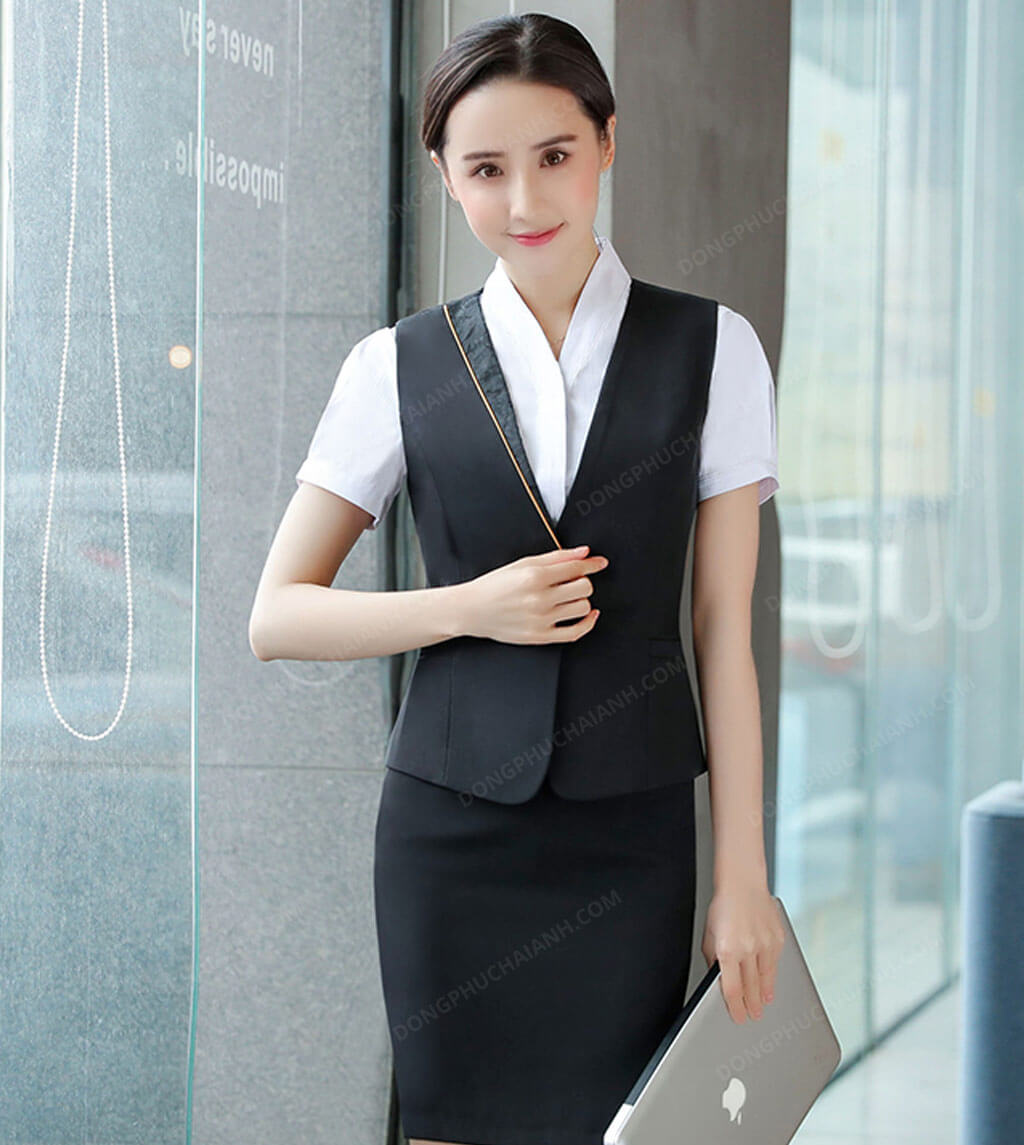 Đồng Phục Áo Gile Nữ Công Sở 38