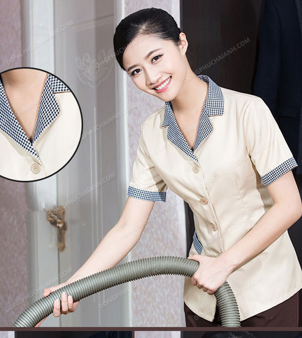 Đồng Phục Nhân Viên Tạp Vụ Nhà Hàng 19