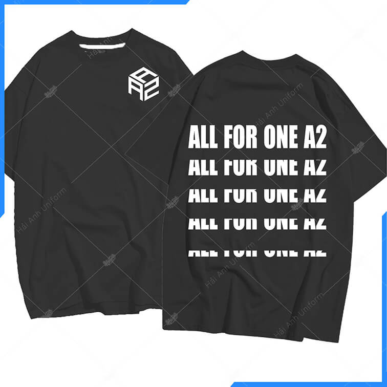 Mẫu Áo Lớp Oversize Màu Đen A2
