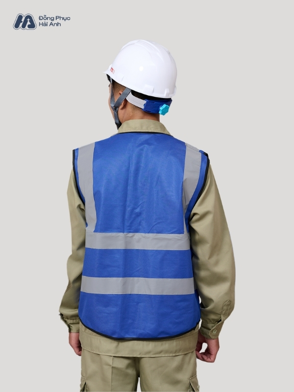Mẫu Đồng Phục Áo Lưới Bảo Hộ Lao Động Mã 05 Màu Bích - ảnh 3