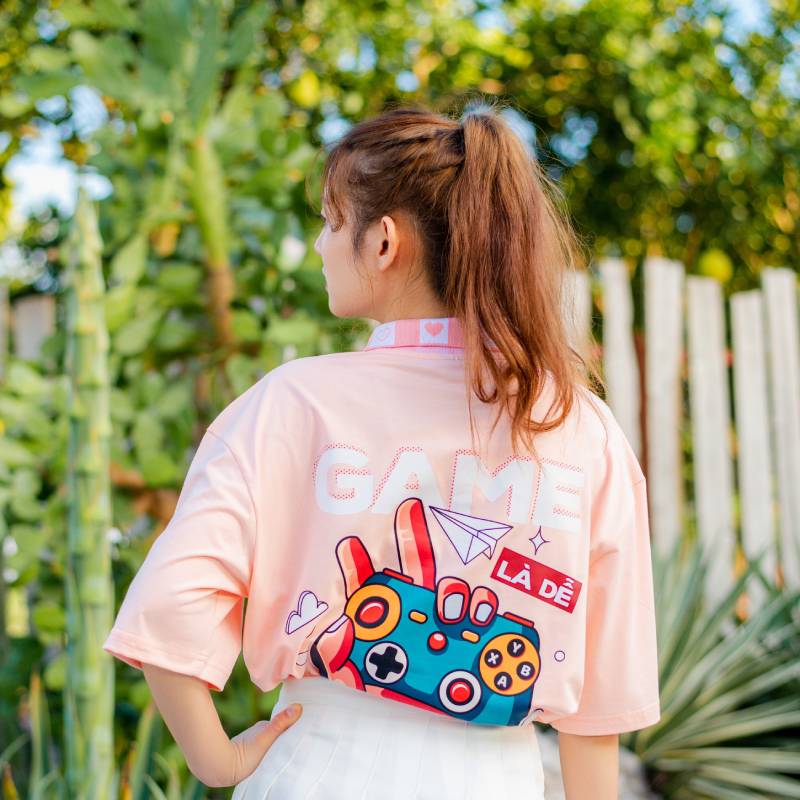 Mẫu Áo Lớp Smiley Flower Màu Tôm 304 đẹp nhất 2022
