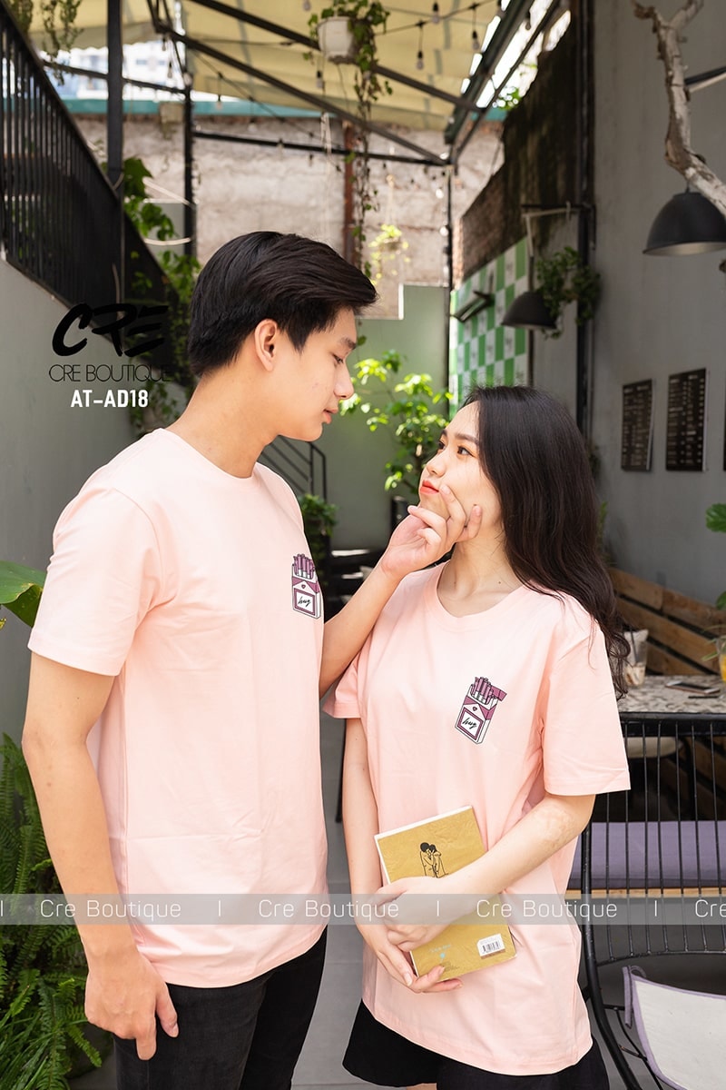 Mẫu áo đôi tình yêu đẹp
