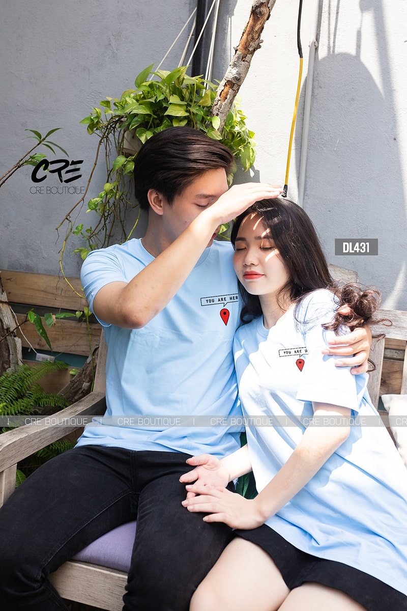 Mẫu áo đôi tình yêu đẹp