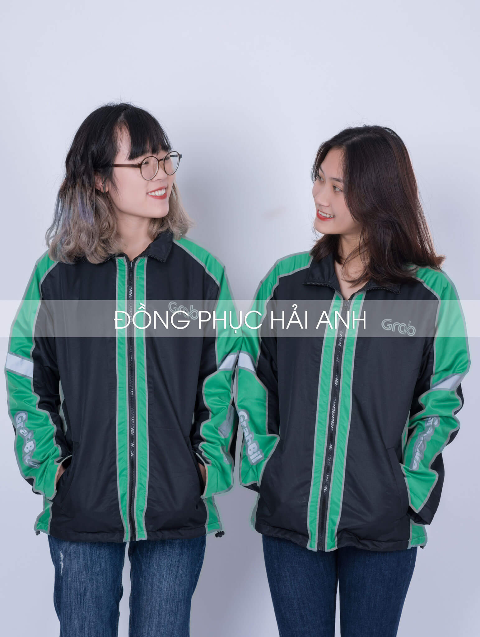 Áo khoác đồng phục Grabbike