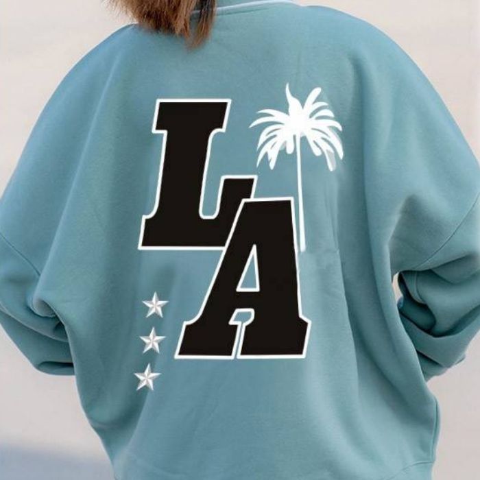 Áo khoác bomber unisex màu xanh phong cách thời trang cá tính - ảnh 3