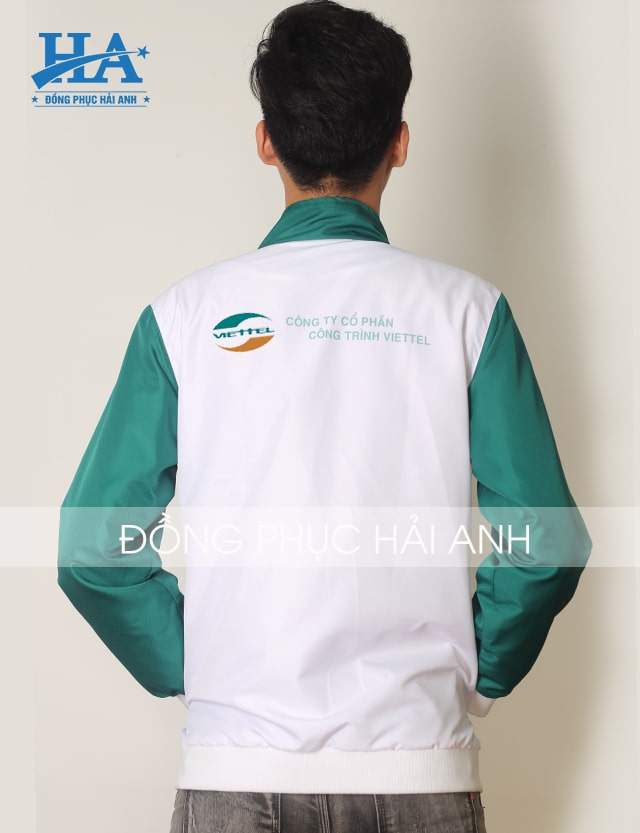 Áo khoác đồng phục Viettel công trình - ảnh 3